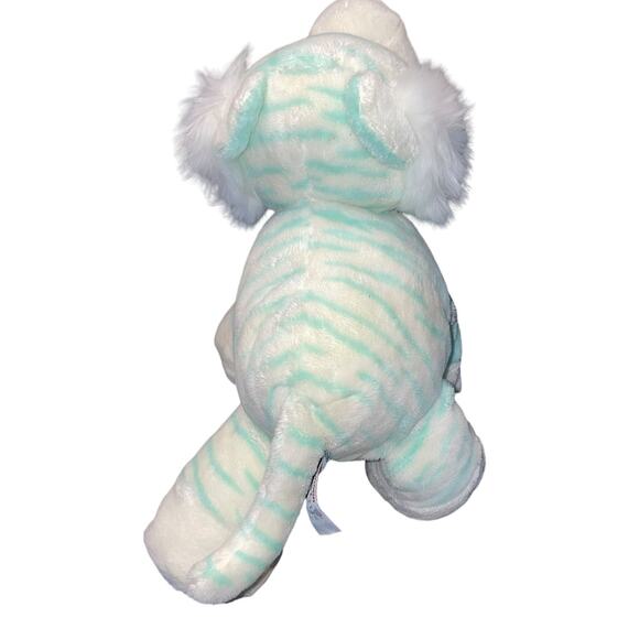 14" Aurora Baby Plush Tiger Cub Stuffed Animal Nursery Decor Shower Gift Toy - Picture 7 of 12